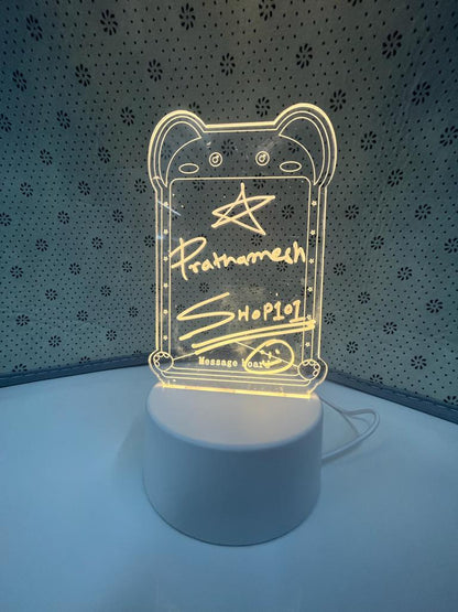 3D Acrylic Message Box